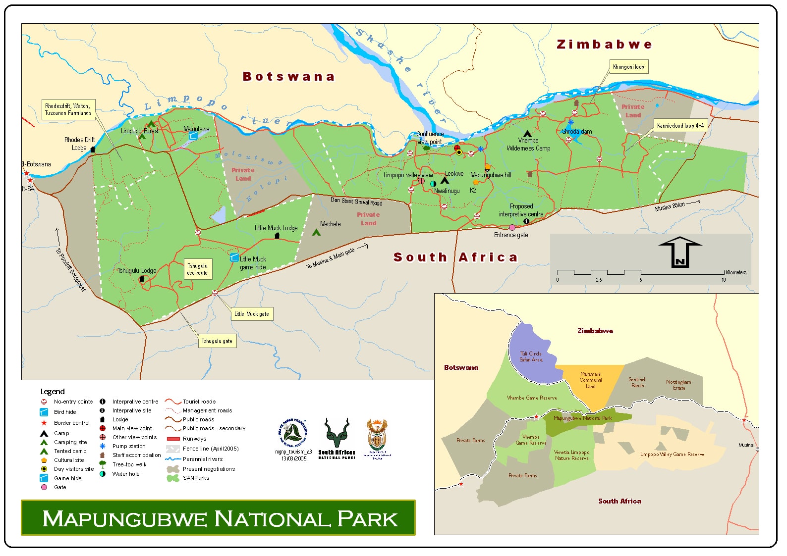 mapungubwe map